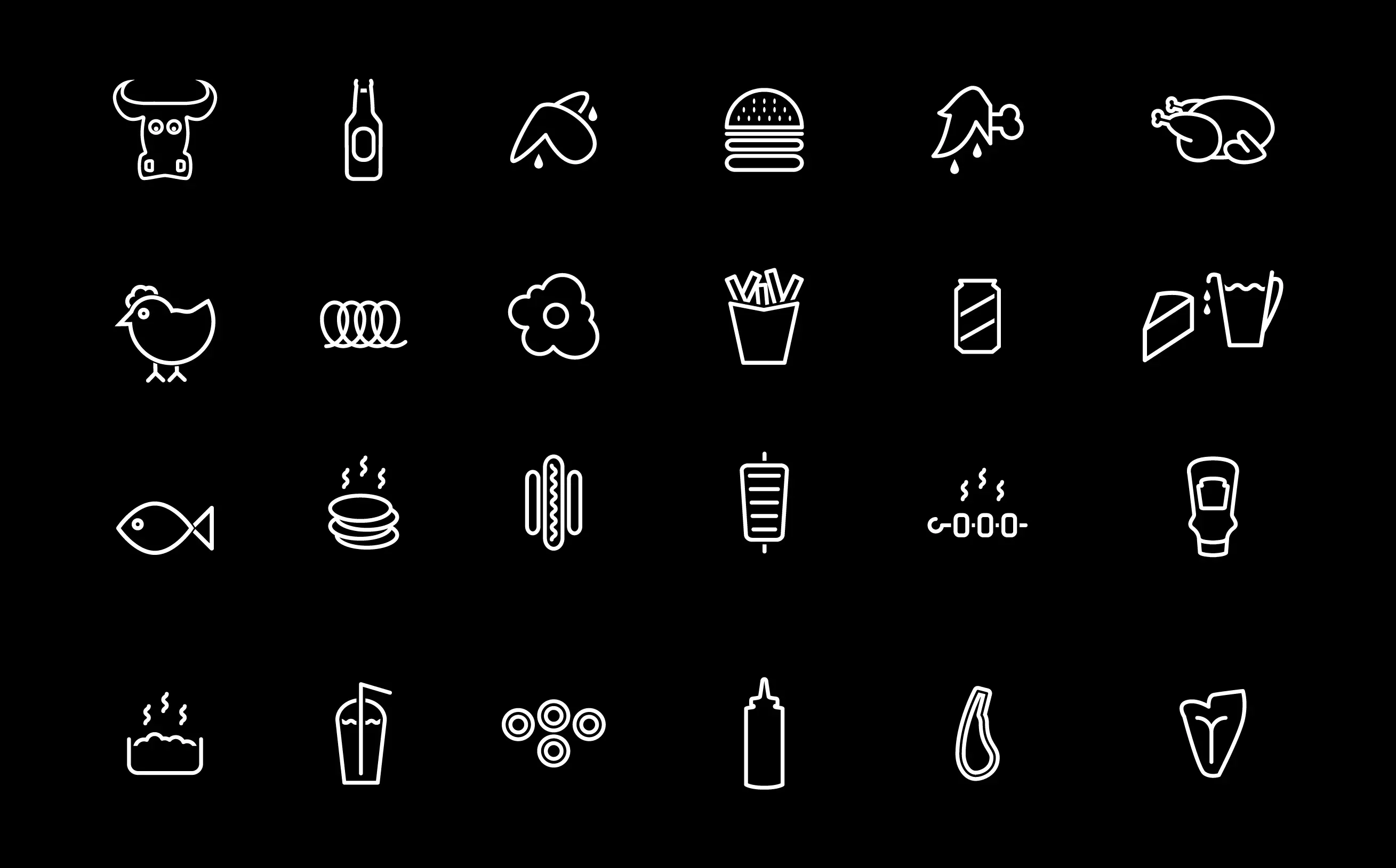 Food icon design
