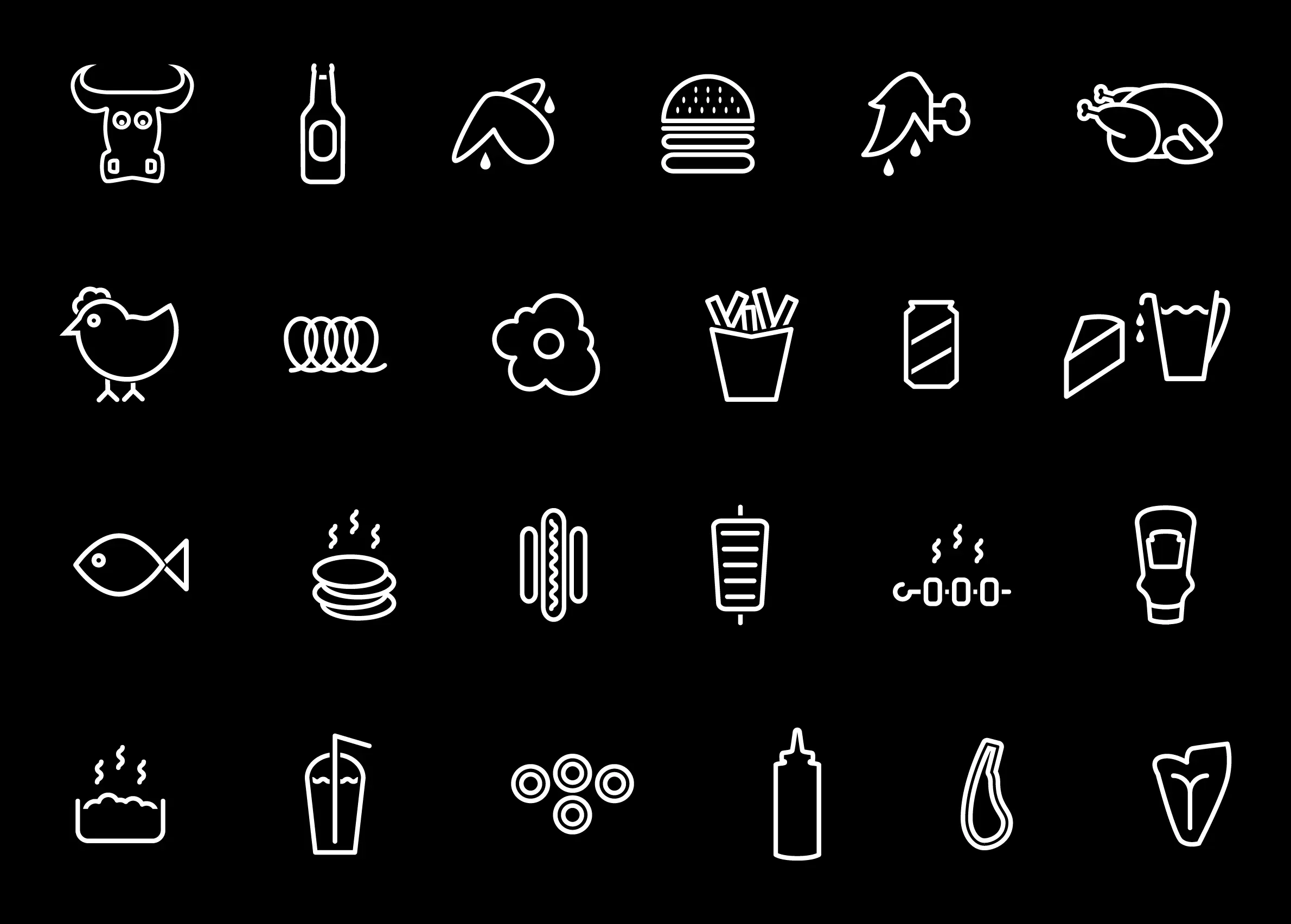 Food Icons Thumbnail
