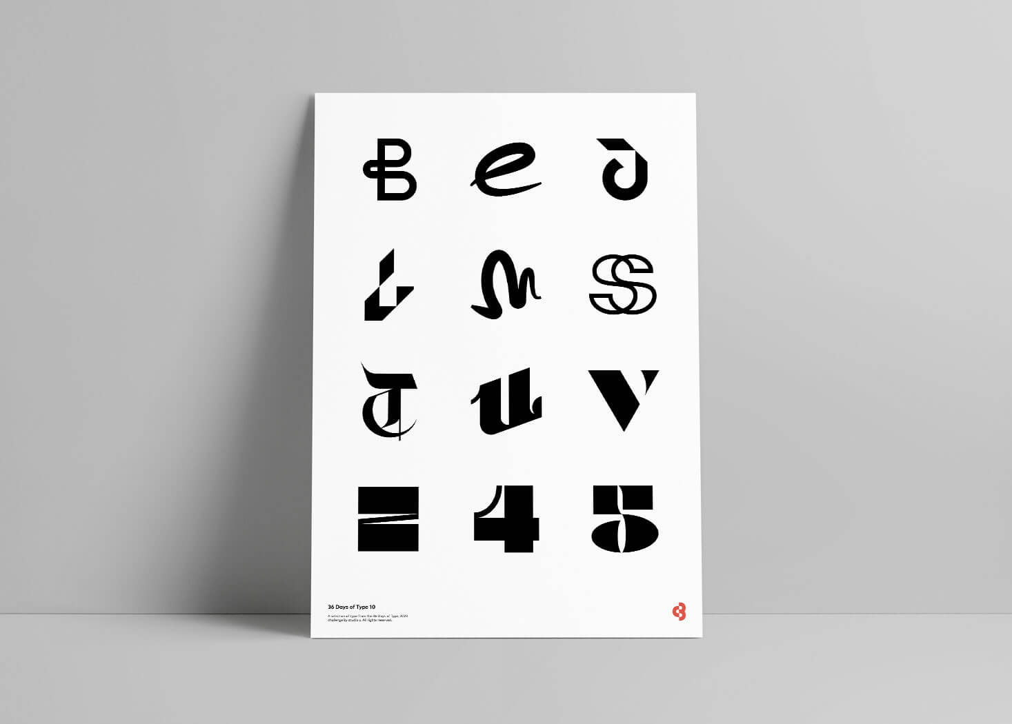 Harry Courtenay Bishop 36 days of type 10 thumbnail